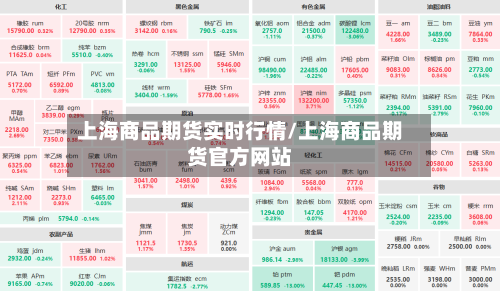 上海商品期货实时行情/上海商品期货官方网站-第1张图片