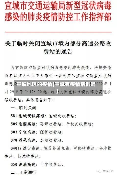 宣城地区的疫情(宣城有疫情病例吗)-第1张图片