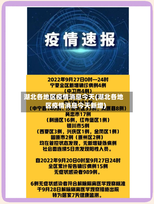 湖北各地区疫情消息今天(湖北各地区疫情消息今天新增)-第1张图片