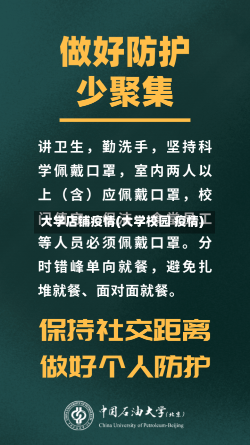 大学店铺疫情(大学校园 疫情)-第2张图片