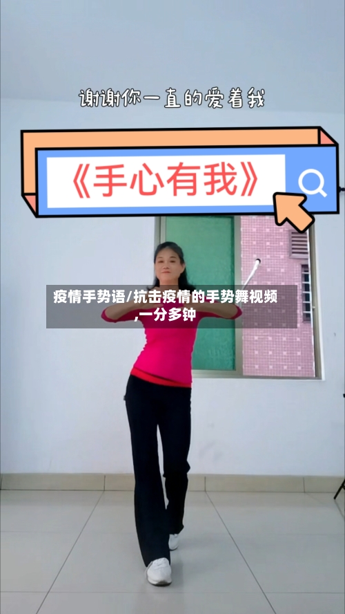 疫情手势语/抗击疫情的手势舞视频,一分多钟-第1张图片