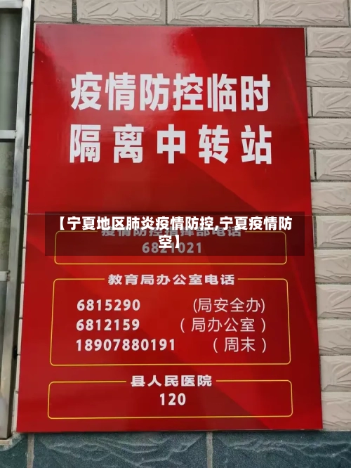 【宁夏地区肺炎疫情防控,宁夏疫情防空】-第3张图片