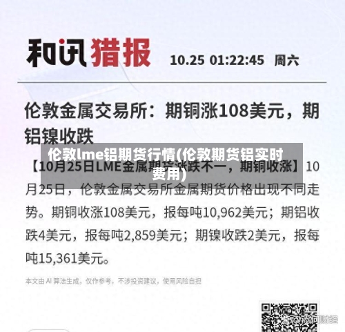 伦敦lme铝期货行情(伦敦期货铝实时费用)-第3张图片