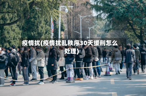 疫情扰(疫情扰乱秩序30天缓刑怎么处理)-第1张图片
