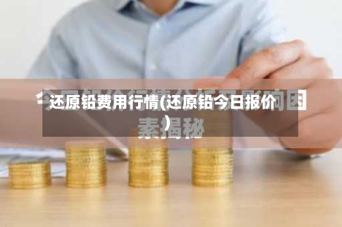 还原铅费用行情(还原铅今日报价)-第2张图片