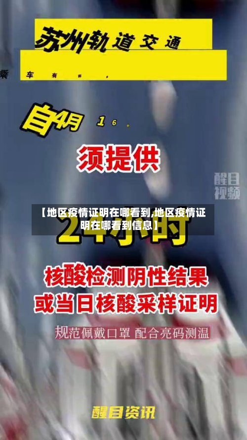【地区疫情证明在哪看到,地区疫情证明在哪看到信息】-第1张图片