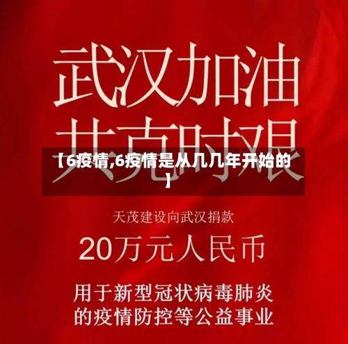 【6疫情,6疫情是从几几年开始的】-第1张图片