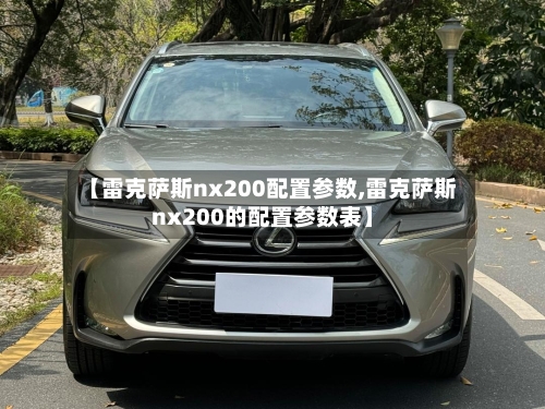 【雷克萨斯nx200配置参数,雷克萨斯nx200的配置参数表】-第1张图片