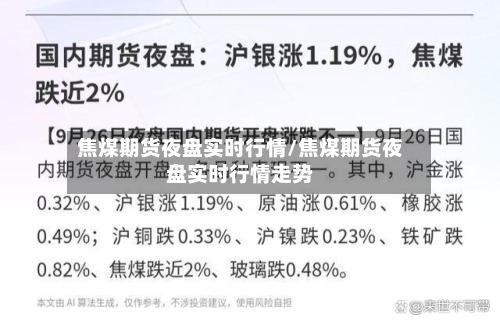 焦煤期货夜盘实时行情/焦煤期货夜盘实时行情走势-第1张图片