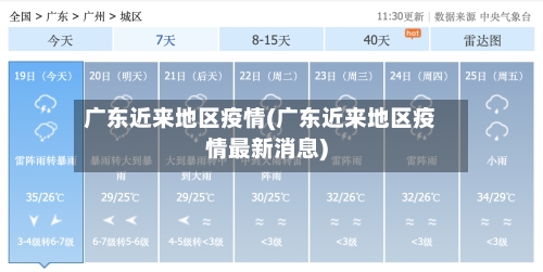广东近来地区疫情(广东近来地区疫情最新消息)-第2张图片